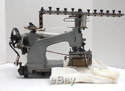 SINGER 52-62 12-Needle 3/16 Gauge Smocking Industrial Sewing Machine Head Only