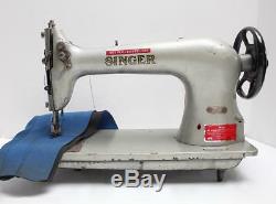 SINGER 55-5 Chainstitch 1-Needle 1-Thread Industrial Sewing Machine Head Only