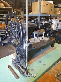 SINGER 7 Class 7-34, Extra Heavy Duty Used to make buffing wheels Sewing Machine
