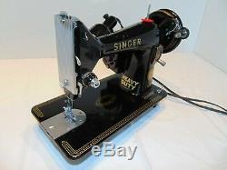SINGER 99K HEAVY DUTY Industrial Strength sewing machine 14 OZ LEATHER WOW