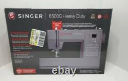 SINGER HD6600C Heavy Duty Metal Frame Sewing Machine 215 Stitch NEW