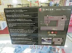 SINGER HD6600C Heavy Duty Metal Frame Sewing Machine 215 Stitch NEW