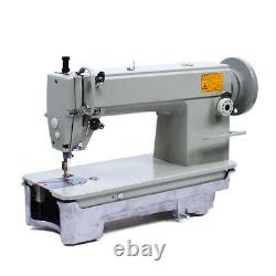 SM-6-9 Industrial Heavy Duty Flat Lockstitch Sewing Machine Head Leather Fabric