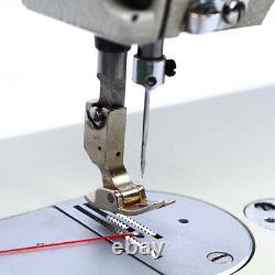 SM-6-9 Industrial Heavy Duty Flat Lockstitch Sewing Machine Head Leather Fabric