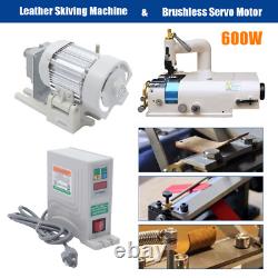 SM-801 Leather Peeling Machine+600W Split Servo Motor Industrial Sewing Machine