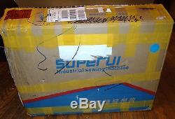 SUPERUI LT-335A Leather Heavy Duty Industrial Cylinder Bed Sewing Machine New