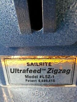 Sailrite Ultrafeed LSZ-1 Walking Foot Zigzag Portable Sewing Machine