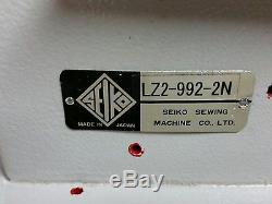 Seiko zig-zag industrial sewing machine