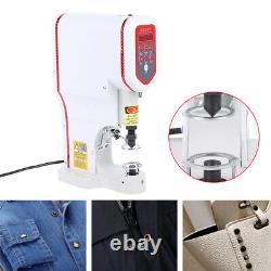 Semi-automatic Servo Button Sewing Machine Economical Industrial Low Noise 818D