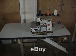 Serviced Brother 3 Thread Overlocker Industrial Sewing Machine