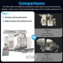 Servo Motor Sewing Machine, Industrial Sewing Machine Servo Motor, AC110V, 750W