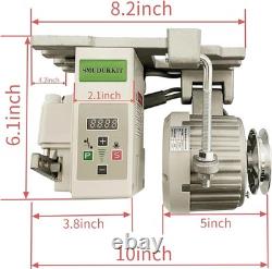 Servo Motor for Industrial Sewing Machine AC110V Power 3/4HP (550W), Brushless M