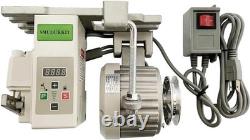 Servo Motor for Industrial Sewing Machine AC110V Power 3/4HP (550W), Brushless M