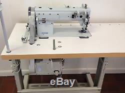 Sew Line Sl-106 Triple Feed Walking Foot 110v Servo Industrial Sewing Machine