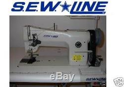 Sew Line Sl-206-rb New Leather Walking Foot 110v Servo Industrial Sewing Machine