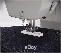 Sewing Machine Singer Heavy Duty Portable Industrial Leather Embroidery Bedplate