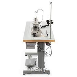 Sewing Machine with Table +Servo Motor +Stand &LED Lamp 550W Mechanical Quilting