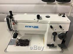Sewline 20u93 New Auto Oiling Zigzag/straight 110servo Industrial Sewing Machine