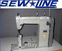 Sewline 810f New 1-needle Postbed Reverse &110v Motor Industrial Sewing Machine