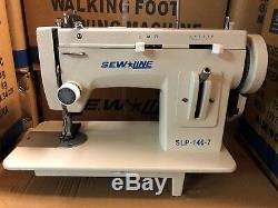 Sewline New 146-7 Portable Walking Foot Zig Zag Industrial Sewing Machine