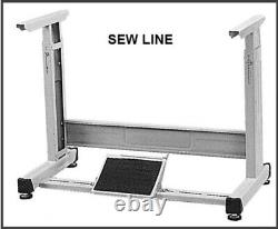 Sewline New Juki Mo 2500 Semi Submerged Table Set Industrial Sewing Machine