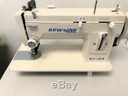 Sewline New Slp-146-9 Portable 9 Inch Bed Walking Foot Zig Zag Sewing Machine