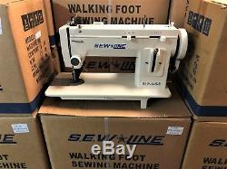 Sewline New Slp-146-9 Portable 9 Inch Bed Walking Foot Zig Zag Sewing Machine