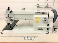 Sewline Sl-106-rb Triple Feed Walking Foot 110v Servo Industrial Sewing Machine