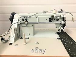 Sewline Sl-106-rb Triple Feed Walking Foot 110v Servo Industrial Sewing Machine