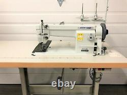 Sewline Sl-106-rb Triple Feed Walking Foot 110v Servo Industrial Sewing Machine