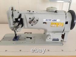 Sewline Sl 1508 New Lg Vert Bobbin Walking Foot Servo Industrial Sewing Machine