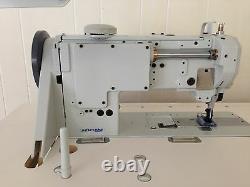 Sewline Sl 1508 New Lg Vert Bobbin Walking Foot Servo Industrial Sewing Machine