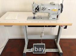 Sewline Sl 1508 New Lg Vert Bobbin Walking Foot Servo Industrial Sewing Machine