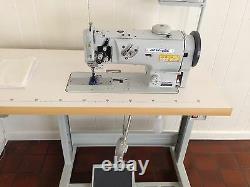 Sewline Sl 1508 New Lg Vert Bobbin Walking Foot Servo Industrial Sewing Machine