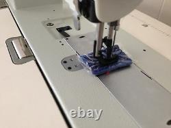 Sewline Sl 1508 New Lg Vert Bobbin Walking Foot Servo Industrial Sewing Machine