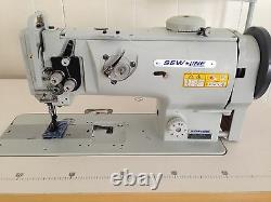 Sewline Sl 1508 New Lg Vert Bobbin Walking Foot Servo Industrial Sewing Machine