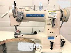 Sewline Sl-335b Cylinder Walking Foot 110v Servo Motor Industrial Sewing Machine