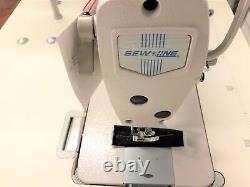 Sewline Sl-8700 Complete All-new 110v Servo +extras Industrial Sewing Machine