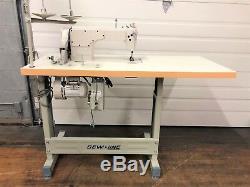 Sewline Sl-8700h Complete All-new-unit 110v Servo Industrial Sewing Machine