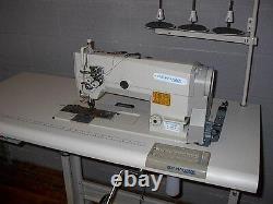 Sewline Sl-872 New Top Quality 2-needle Big Bobbins Industrial Sewing Machine