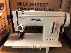 Sewline Slp-106-7 New Portable Walking Ft Plus Extras Industrial Sewing Machine