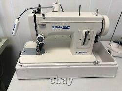 Sewline Slp-106-7 Portable Walking Foot +case +extras Industrial Sewing Machine