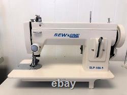 Sewline Slp-106-9new 9inch Bed Walk Ft Plus Extra Feet Industrial Sewing Machine