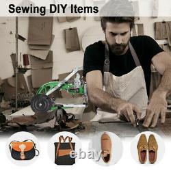Shoe Repair Machine Dual Cotton Nylon Line Making Sewing Cobbler DIY Hand Manual