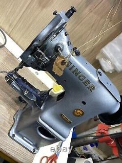 Singer 108K20 Cylinder Arm Walking Foot Lockstitch Industrial Sewing Machine