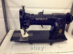 Singer 111w106 Needle Feed With Edge Cutter Industrial Sewing Machine