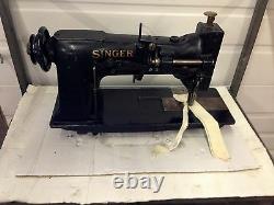 Singer 111w106 Needle Feed With Edge Cutter Industrial Sewing Machine