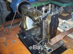 Singer 111w155 used walking foot industrial sewing machine with puller