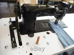 Singer 112W139 Double Needle Walking Foot Leather Upholstery Sewing Machine