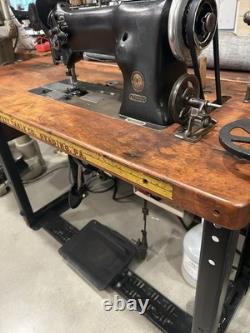 Singer 112w139 Double Needle Walking Foot Sewing Machine Mfg. 1952